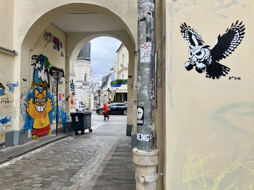 Art de rue… Street Art in Paris